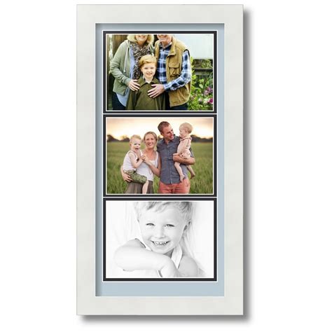 collage picture frames 3 openings|frames with 3 5x7 openings.